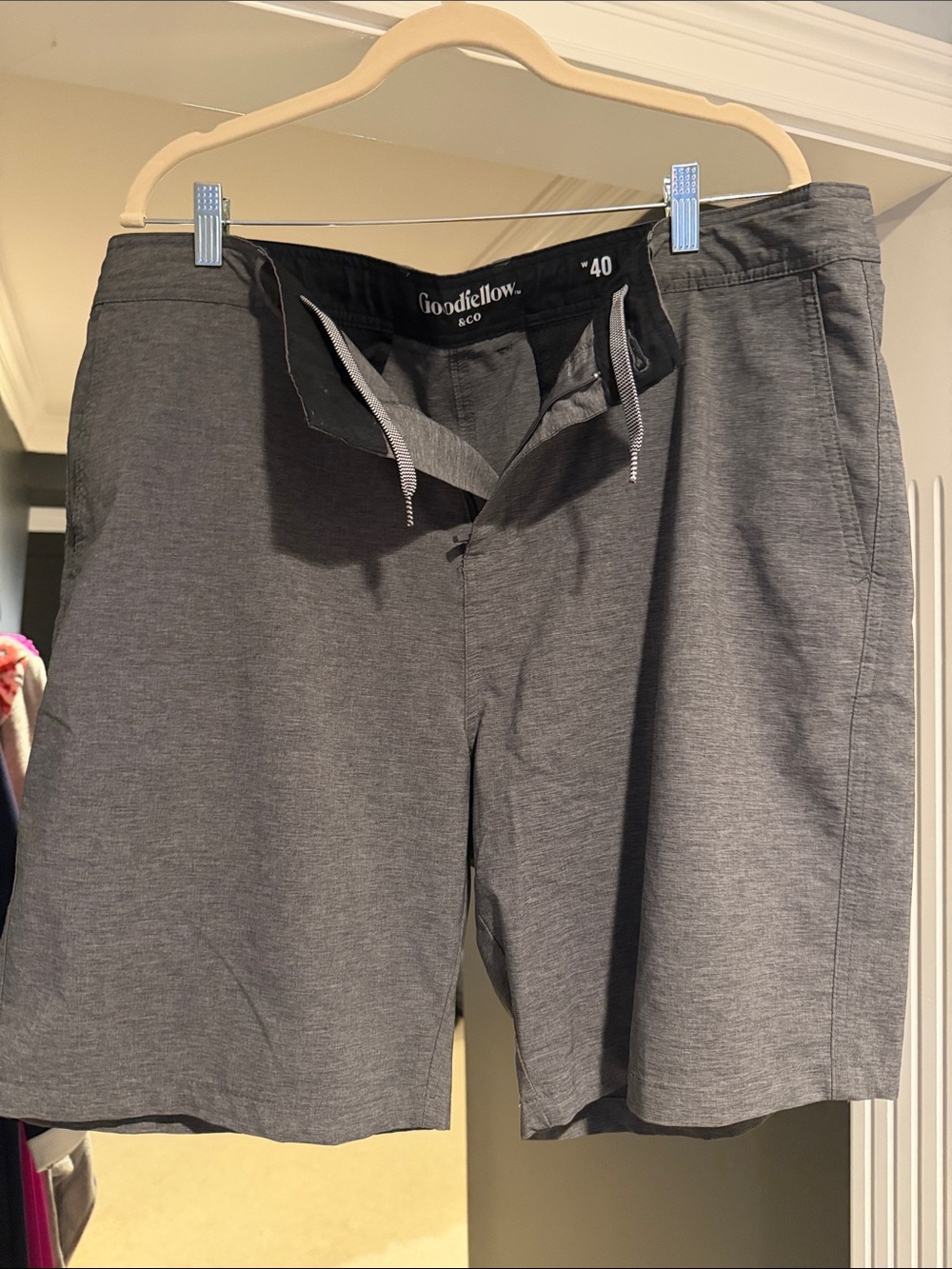 Goodfellow & Co Men's Heather Charcoal Shorts